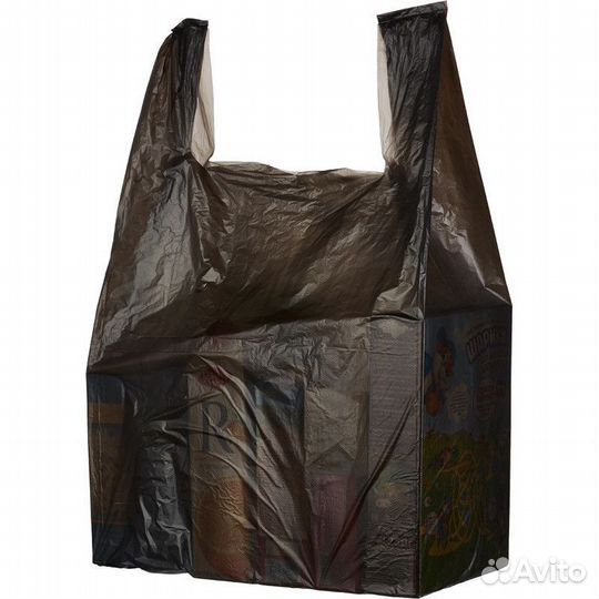 Пакет майка черный цена пачки