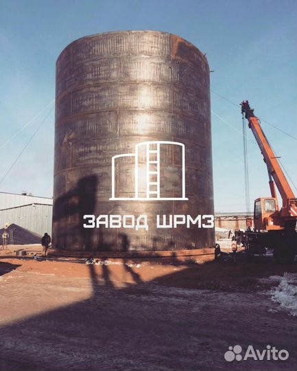 Резервуар вертикальный 500, 700, 1000, 2000 кубов