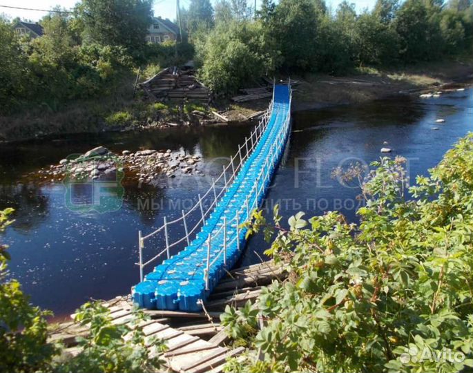 Пластиковые понтоны