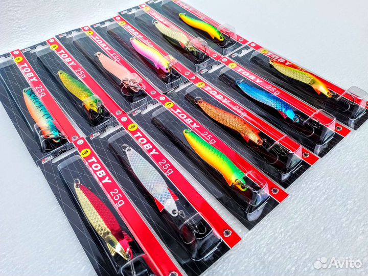 Блесна Abu Garcia Toby 25 г. Лосось, щука 12 цвет