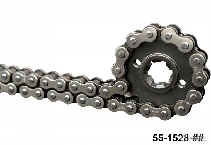 Цепь для мотоцикла esjot 428 HRT 110 звеньев сереб