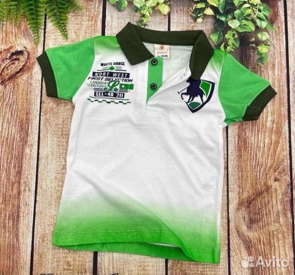 Футболка-поло 98-110