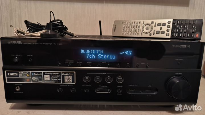 Yamaha RX-V681 7.2 4K Atmos WiFi Bluetooth Airplay