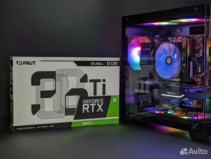 Игровой пк i5 12600k / RTX 3060ti /32gb/B760/1tb