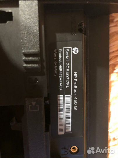 Ноутбук HP Probook 450 на запчасти