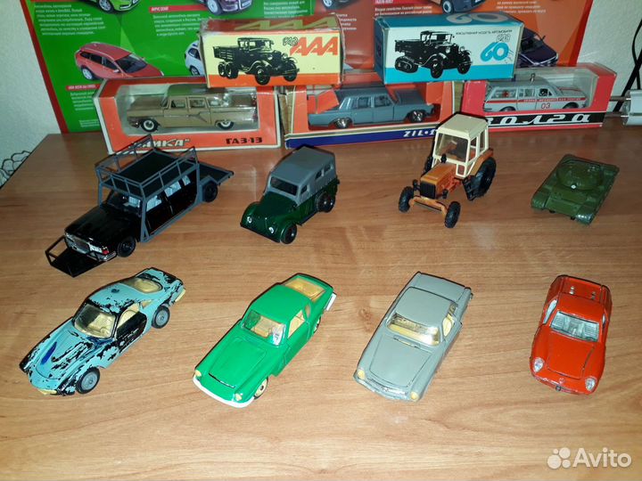 Модели машин агат СССР запчасти 1\43