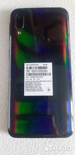 Samsung Galaxy A40, 4/64 ГБ