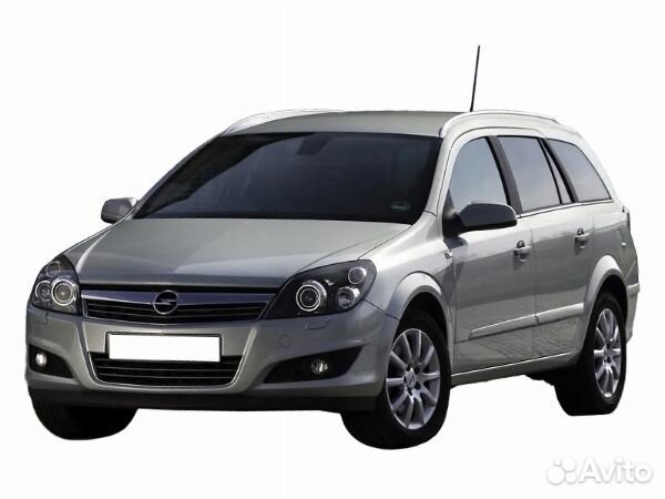 Полотно зеркала opel astra H 04-14 LH асферическое с обогревом