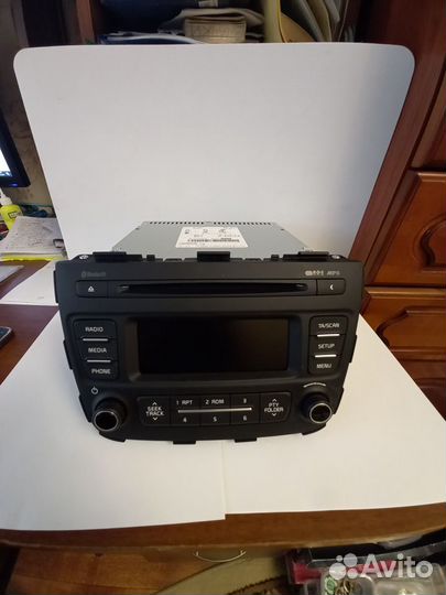Штатная медиа система на киа Соренто 2018г