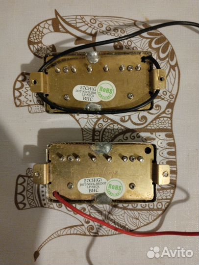 Epiphone57 pickups хамбакеры