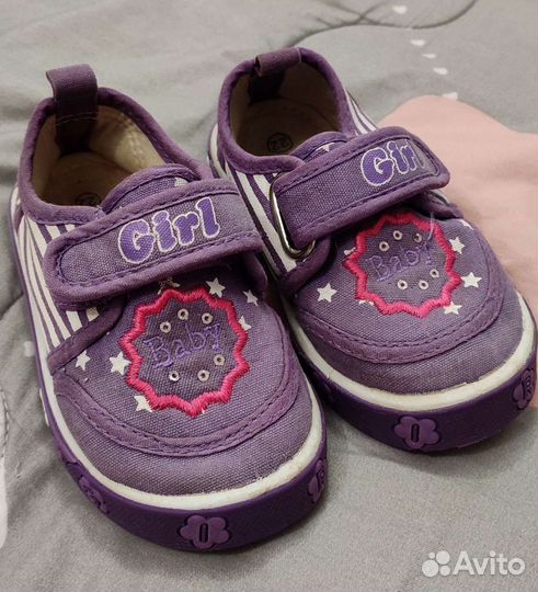 Кеды для девочки 22 размер