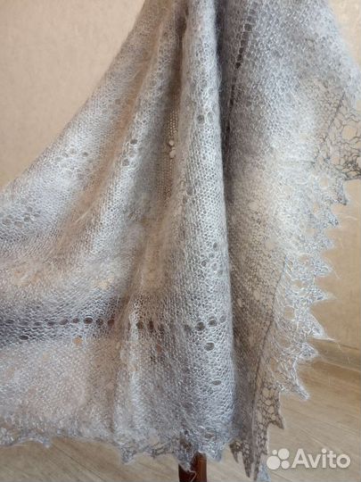 Платок шаль пуховая паутинка