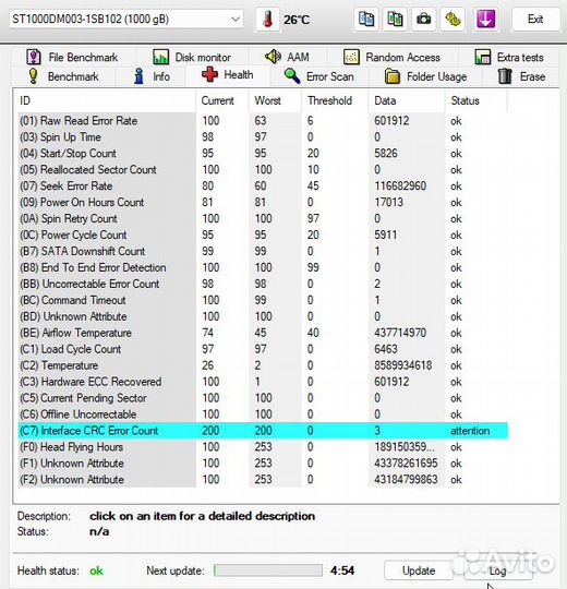 Жесткие диски SATA hdd 3.5 1Tb