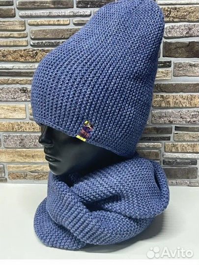 Шапка и снуд, шарф