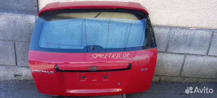 Крышка багажника киа церато 1 хетчбэк со спойлером