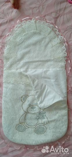 Продам конверт для выписки д/девочки