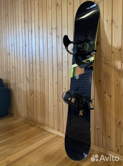 Крепления для сноуборда и сноуборд