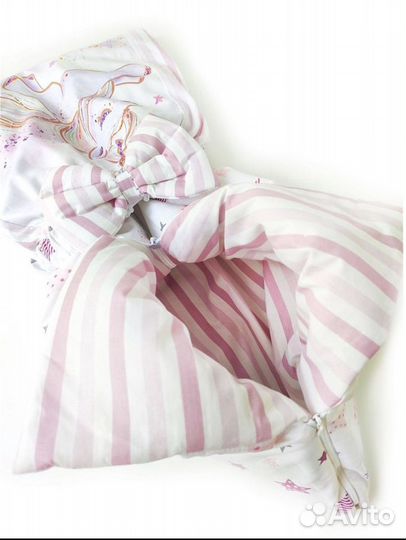 Сатиновый комплект Единорожка