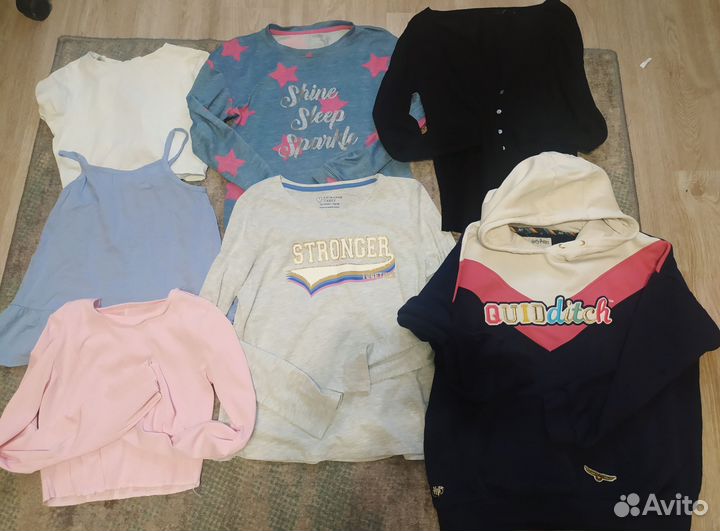 Пакет вещей на девочку 146-152