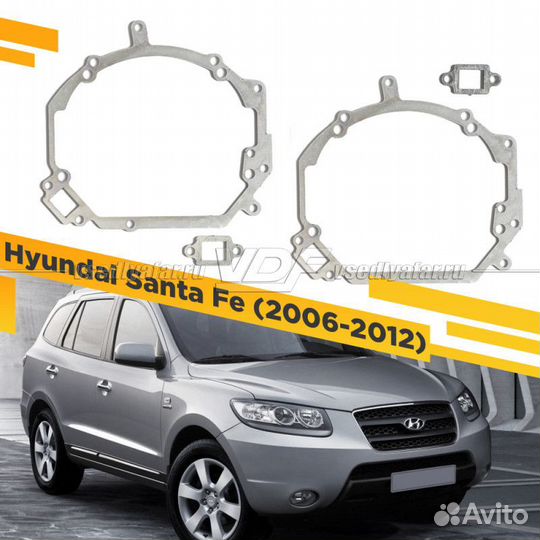 Переходные рамки для замены линз в фарах Hyundai S