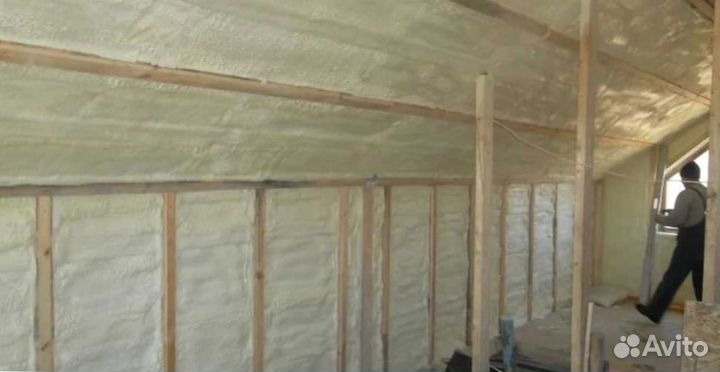 Утепление ангара пенополиуретаном (ппу)