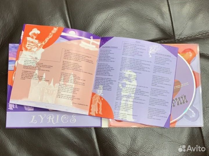 CD Крематорий - The Big One с автографами