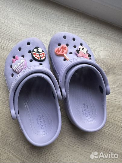 Сабо crocs для девочки c8