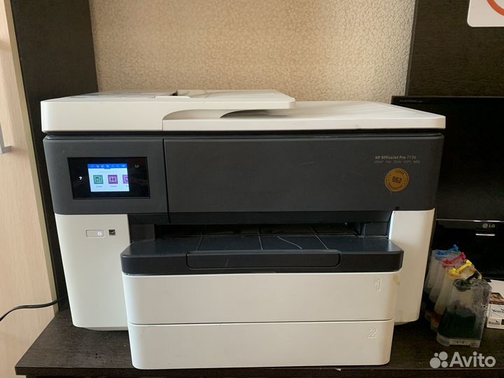 Рабочий, прошитый принтер HP officeJet pro 7730