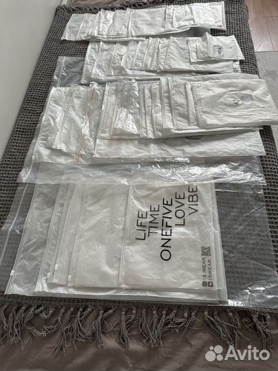 Упаковочные пакеты с бегунком для маркетплейсов