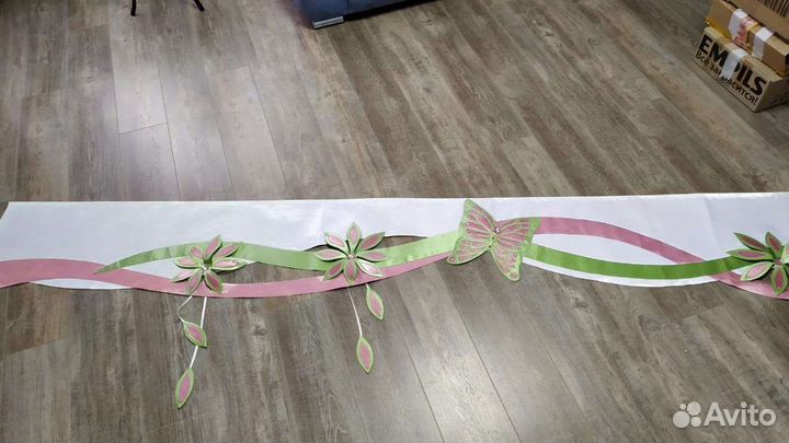 Ламбрекен и покрывало