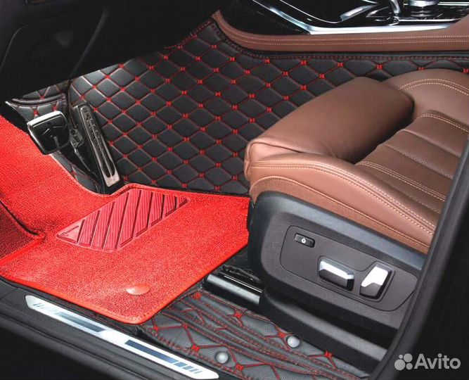 3D Коврики Genesis Салон Багажник Экокожа