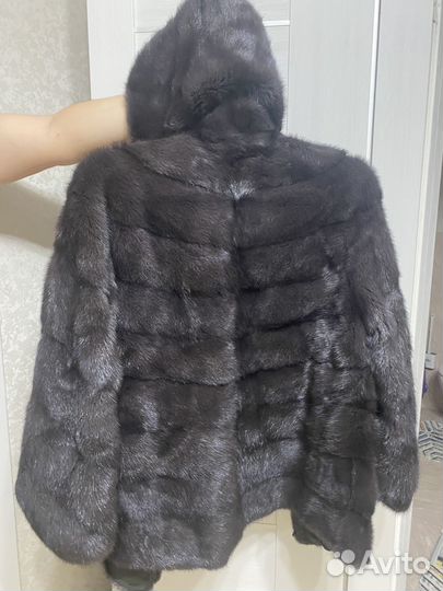 Шуба норковая 46 48 бу