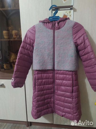 Пальто для девочки демисезонное
