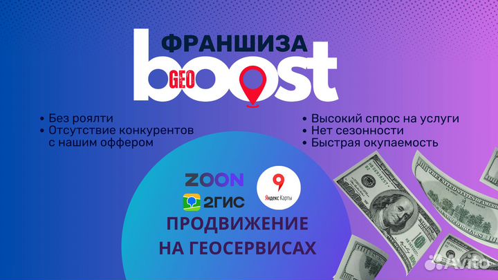 Готовый бизнес по франшизе GeoBoost