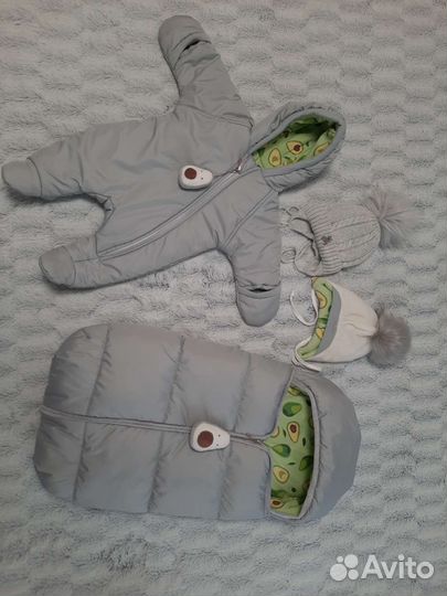 Зимний комплект на выписку