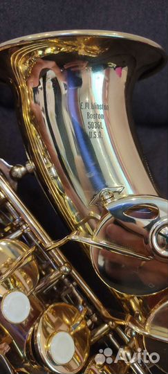 Саксофон альт E. M. Winston Boston USA