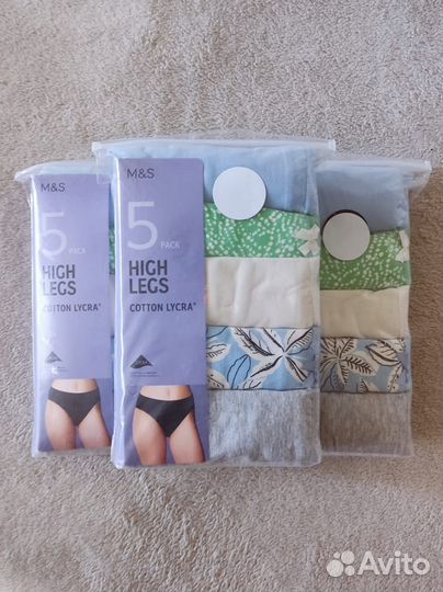 Marks spencer трусы женские high legs