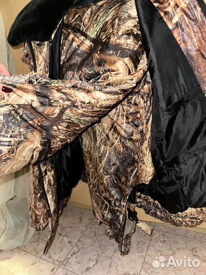 Зимний костюм камуфляж мужской
