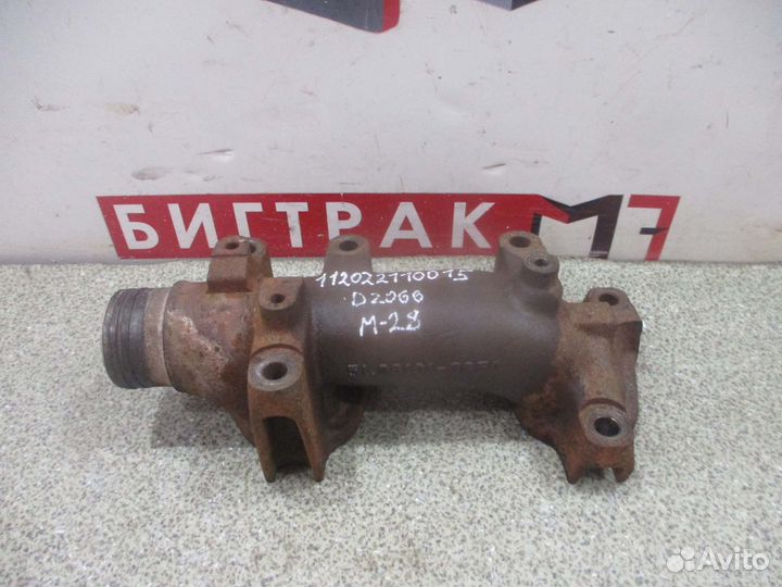 Коллектор выпускной передний двигателя D2066 MAN TGX, TGA, TGS