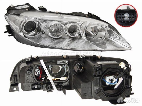 Фара mazda 6, mazda 6 wagon, mazda 6/atenza GG##/GY## 02-07, mazda atenza