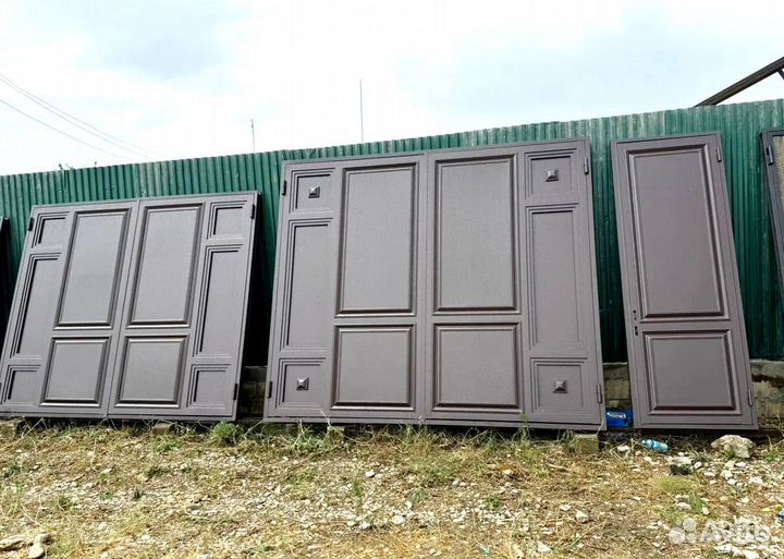 Ворота с узорами