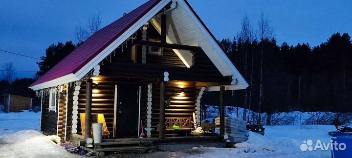 Баня на дровах