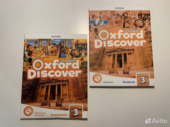 Oxford Discover 2ed 3, новый комплект