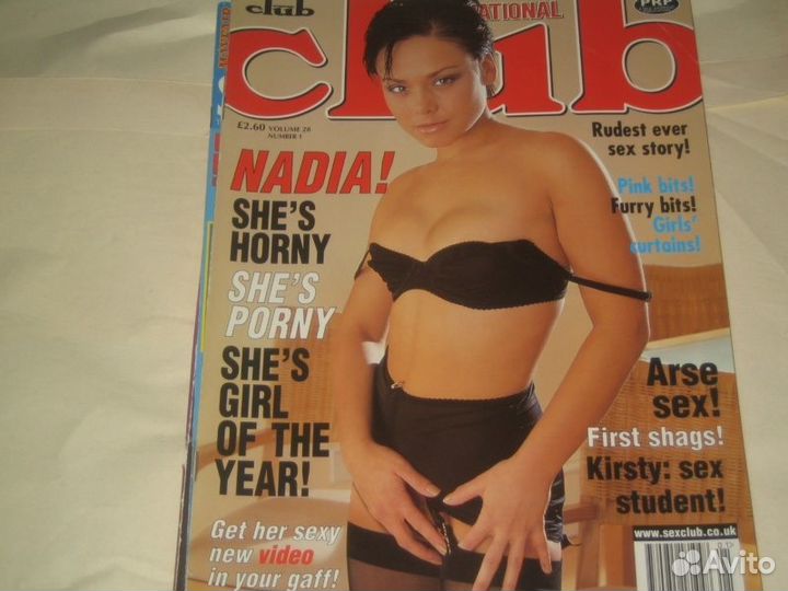 Club журнал Британский оригинал винтаж Клаб