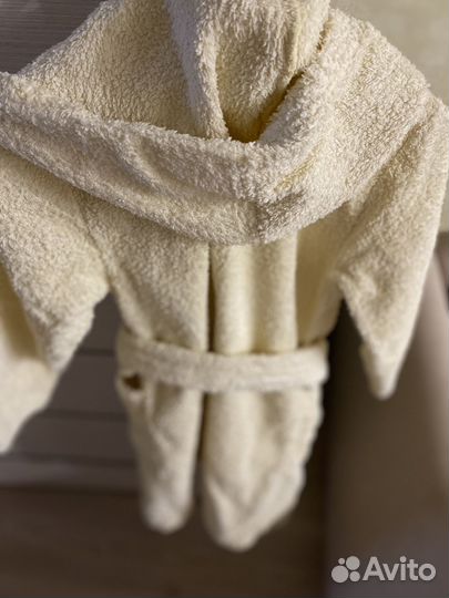 Халатик махровый детский р. -110-130