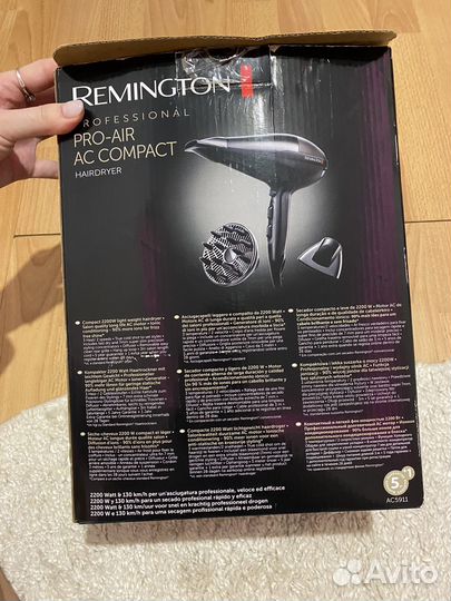 Фен remington pro-air compact AC5911