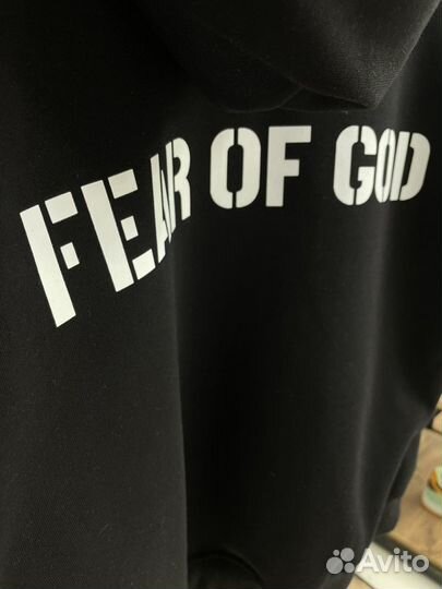 Толстовка худи Essentials Fear of God
