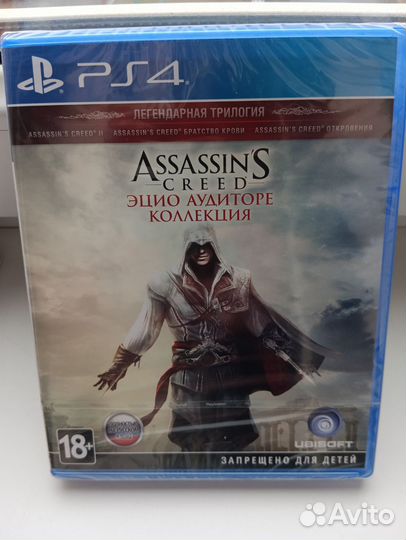 Assassins creed ps4 коллекция эцио