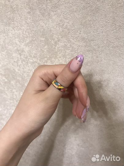 Кольцо sunlight эмаль