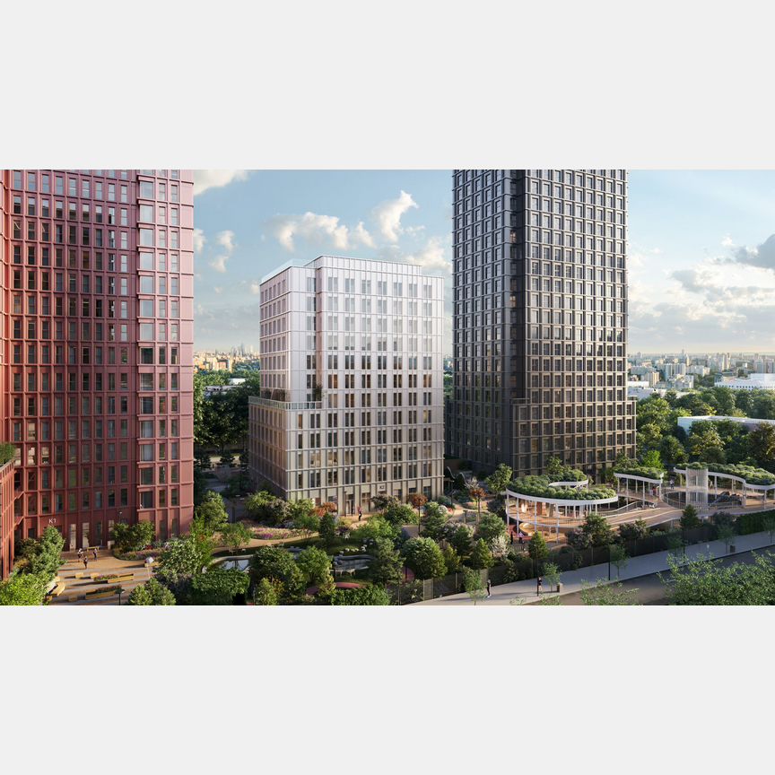 2-к. квартира, 60,8 м², 25/44 эт.